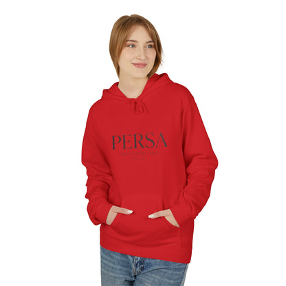 Persa Heart Logo Hoodie — Minimal Monogram Pullover