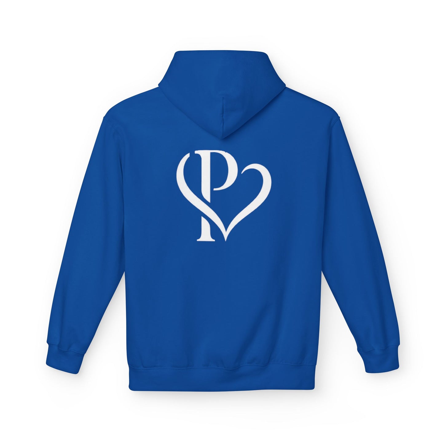 Persa Heart Logo Hoodie — Minimal Monogram Pullover