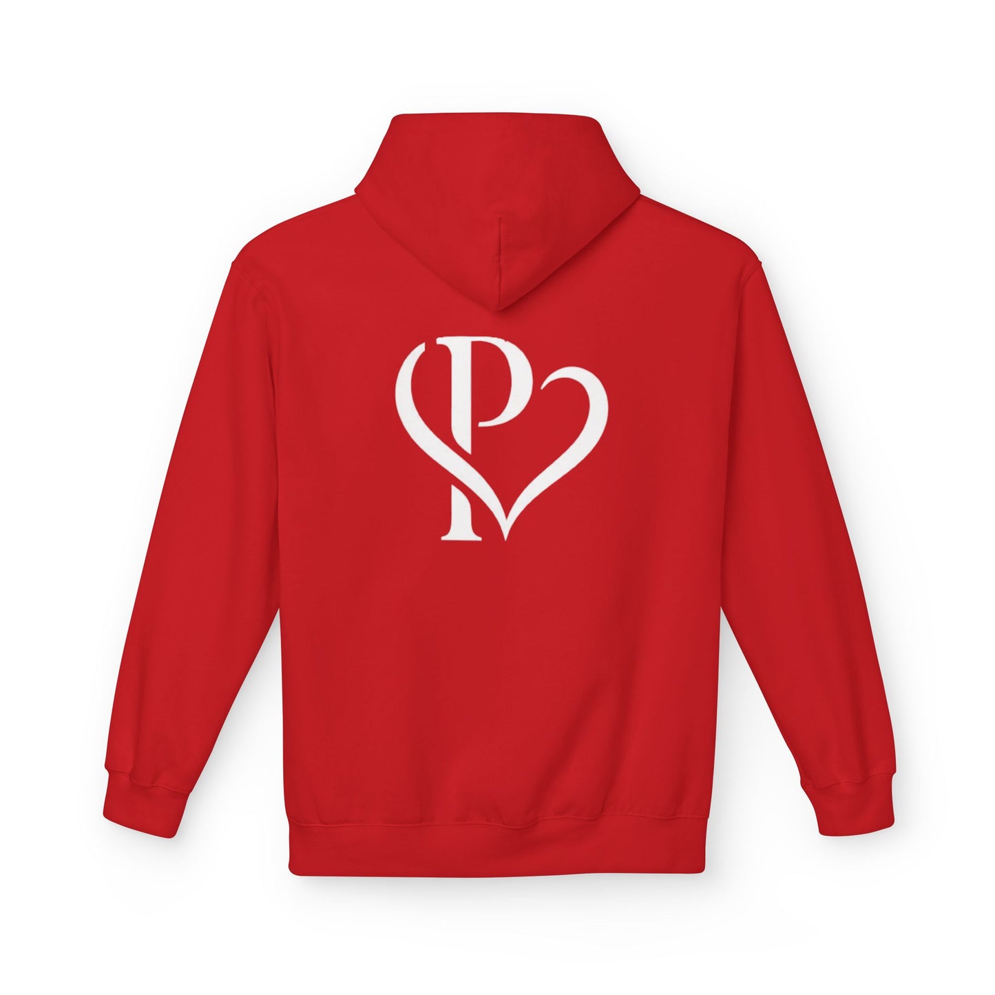 Persa Heart Logo Hoodie — Minimal Monogram Pullover